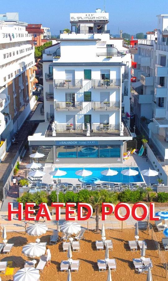Hotel El Salvador Frontemare Piscina Riscaldata Lido di Jesolo Eksteriør bilde